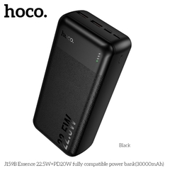 Pin sạc nhanh 22.5w HOCO J159B 30.000mAh dự phòng PD 20w chính hãng [BH 1 năm]
