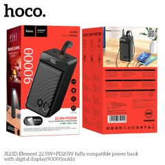 Pin sạc nhanh 22.5w HOCO J123D 90.000mAh dự phòng có đèn pin chính hãng [BH 1 năm]