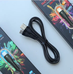 Cáp sạc nhanh 3A Hoco DM-X4 Micro (usb ra samsung micro) dây dù chính hãng [BH 1 năm]