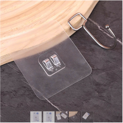 1 Móc dán tường đơn siêu dính BINGJI Hook 2219 bằng vỉ inox siêu chắc chắn
