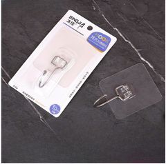 1 Móc dán tường đơn siêu dính BINGJI Hook 2219 bằng vỉ inox siêu chắc chắn