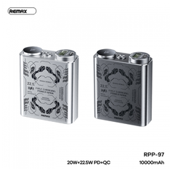 Pin sạc nhanh 22.5w REMAX RPP-97 10.000mAh dự phòng PD QC3.0 chính hãng [BH 1 năm]
