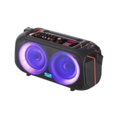 Loa bluetooth karaoke NDR Q68 có led 2 bass 2 tấc kèm 1 micro (6.5 inch x 2) không dây [BH 1 năm]