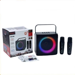Loa bluetooth karaoke SDRD SD-508 kèm 2 micro không dây cực hay xách tay chính hãng [BH 6 tháng]