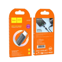 Cáp chuyển, jack HOCO UA29 chuyển Type-C ra iPhone Lightning (adapter) chính hãng [BH 1 năm]