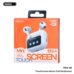 Tai nghe bluetooth REMAX TWS-08 tai nghe mẫu pro3 dock kèm màn hình cảm ứng siêu tiện