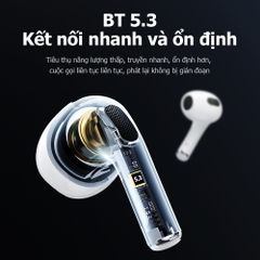 Tai nghe bluetooth V5.3 HOCO DM-W2 chính hãng, kiểu dáng Airpods Pro3 true wireless stereo headset [BH 1 năm]