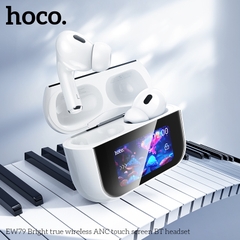 Tai nghe bluetooth HOCO EW79 TRUE WIRELESS mẫu PRO2 dock sạc có màn hình cảm ứng chính hãng [BH 1 Năm]