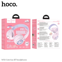 Tai nghe Bluetooth Hoco W50 Headphone chụp tai kiểu dáng cute chính hãng [BH: 1 NĂM]