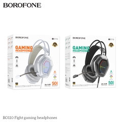Tai nghe có dây Headphone BOROFONE BO110 tai 3.5 kèm micro kiêm đèn led siêu đẹp [BH 1 Năm]