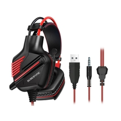 Tai nghe có dây Headphone BOROFONE BO110 tai 3.5 kèm micro kiêm đèn led siêu đẹp [BH 1 Năm]