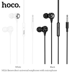 Tai nghe đa năng Benevolent có micro Hoco M116 chân 3.5