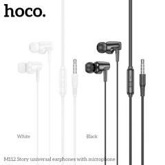 Tai nghe có dây 3.5 HOCO M112 chính hãng [BH 1 năm]