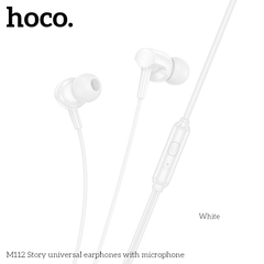 Tai nghe có dây 3.5 HOCO M112 chính hãng [BH 1 năm]