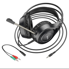 Tai nghe Headphone Chụp tai Gaming HOCO W106 có dây 3.5 chính hãng [BH 1 NĂM]