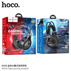 Tai nghe Headphone Chụp tai Gaming HOCO W106 có dây 3.5 chính hãng [BH 1 NĂM]