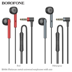 Tai nghe có dây 3.5 BOROFONE BM86 chính hãng [BH 1 năm]