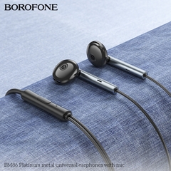 Tai nghe có dây 3.5 BOROFONE BM86 chính hãng [BH 1 năm]