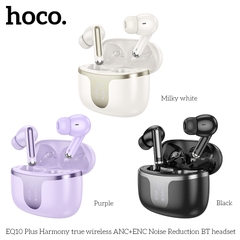 Tai nghe bluetooth HOCO EQ10 PLUS true wireless kiểu dáng AIRPODS chính hãng [BH 1 năm]