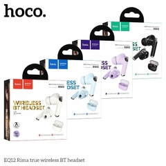 Tai nghe bluetooth HOCO EQ12 Rima chính hãng kiểu dáng airpods true wireless [BH 1 năm]