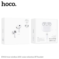 Tai nghe bluetooth HOCO EW63 kiểu dáng AIRPODS PRO2 ANC chống ồn, chính hãng [BH: 1 NĂM]