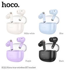 Tai nghe bluetooth HOCO EQ12 Rima chính hãng kiểu dáng airpods true wireless [BH 1 năm]