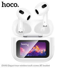 Tai nghe bluetooth HOCO EW81 TRUE WIRELESS mẫu Airpods PRO3 dock sạc có màn hình cảm ứng chính hãng [BH 1 Năm]