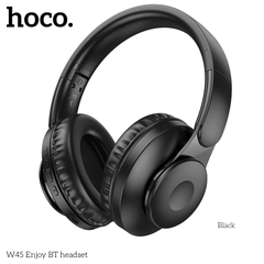 Tai nghe Bluetooth Hoco W45 Headphone chụp tai kiểu dáng thể thao chống ồn chính hãng [BH: 1 NĂM]