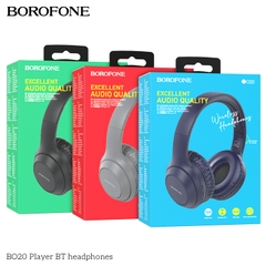 Tai nghe Bluetooth BOROFONE BO20 Headphone chụp tai chính hãng [BH: 1 NĂM]
