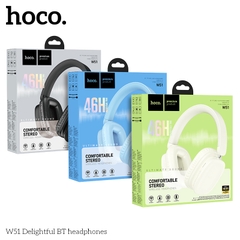 Tai nghe Bluetooth Hoco W51 (46h) Headphone chụp tai pin trâu chính hãng [BH: 1 NĂM]