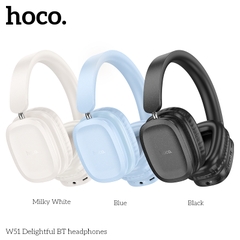Tai nghe Bluetooth Hoco W51 (46h) Headphone chụp tai pin trâu chính hãng [BH: 1 NĂM]