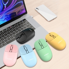 Chuột không dây FOREV FV-198 bluetooth nhiều màu siêu nhạy wireless chính hãng [BH 1 năm]