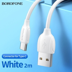 Cáp sạc BOROFONE BX19 usb ra Type C 2M chính hãng [BH 6 tháng] / pktn sale