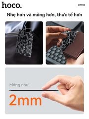 Thiết bị định vị toàn cầu HOCO DMH3 mẫu thẻ ATM có móc treo sử dụng sạc không dây tiện lợi [BH 1 năm]