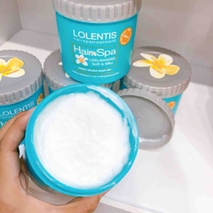 Hủ kem ủ tóc Lolentis chuyên dụng cho Spa, DƯỠNG MỀM TÓC, PHỤC HỒI TÓC HƯ TỔN GIÚP TÓC CHẮC KHỎE mùi hoa Sứ 500ml [BH: NONE]