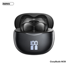 Tai nghe bluetooth REMAX Cozybuds W39 True Wireless mẫu airpods PRO3 dock có màn hình led siêu đẹp [Bh 1 Năm]