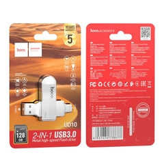 Usb 3.0 128Gb HOCO UD10 (2 đầu Type C vs USB) chính hãng [BH 1 năm]