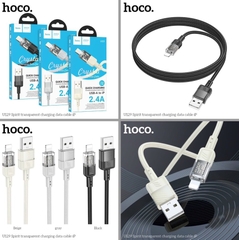 Cáp sạc nhanh 2.4A Lightning HOCO U129 (usb ra iphone) chính hãng [BH 1 năm]