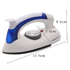Bàn ủi  Travel Iron 258B 2in1 vừa ủi khô vừa ủi hơi nước, gấp gọn tay cầm tiện lợi [BH: 1 tháng]