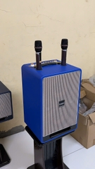 Loa bluetooth karaoke SOUNDBOX V11 mẫu loa bass 20 đôi đứng siêu đẹp kèm 2 mic chống hú siêu hay