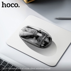 Chuột không dây HOCO GM29 silent bluetooth trong suốt chính hãng [BH 1 năm]