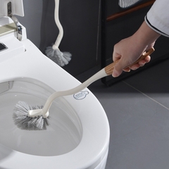 Cây chà toilet đầu cong cán vân gỗ [BH: NONE]