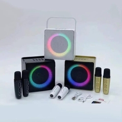 Loa bluetooth karaoke SDRD SD-508 kèm 2 micro không dây cực hay xách tay chính hãng [BH 6 tháng]