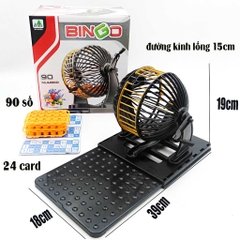 Bộ trò chơi Bingo quay số lớn 90 số [BH: NONE]