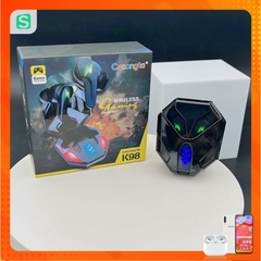 Tai nghe bluetooth Cacongta K98 có led Gaming có dock sạc kiểu airpods chính hãng [BH 6 tháng]