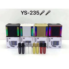 Loa bluetooth karaoke YOSD YS-235 kèm 2 micro không dây siêu đẹp cực hay xách tay chính hãng [BH 6 tháng]