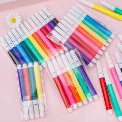 Set bút lông dạ 12 màu cho bé học tô vẽ / pktn sale