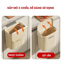 Thùng rác mini 12L treo cửa tủ tiện lợi [BH: NONE]