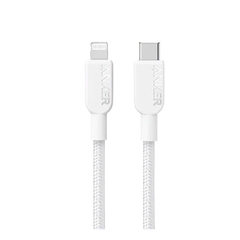 Cáp sạc nhanh Anker A81A5 (C-L 0.9m) dây dù type c ra iphone lightning chính hãng [BH 1 năm]