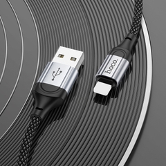Cáp sạc nhanh 2.4A HOCO X102 usb ra iphone lightning 2.4A chính hãng [BH 1 năm]
